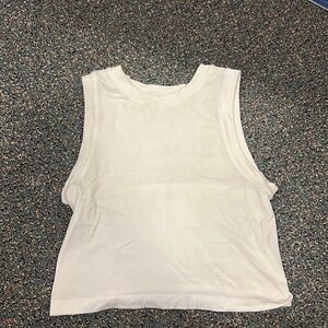 White tank top